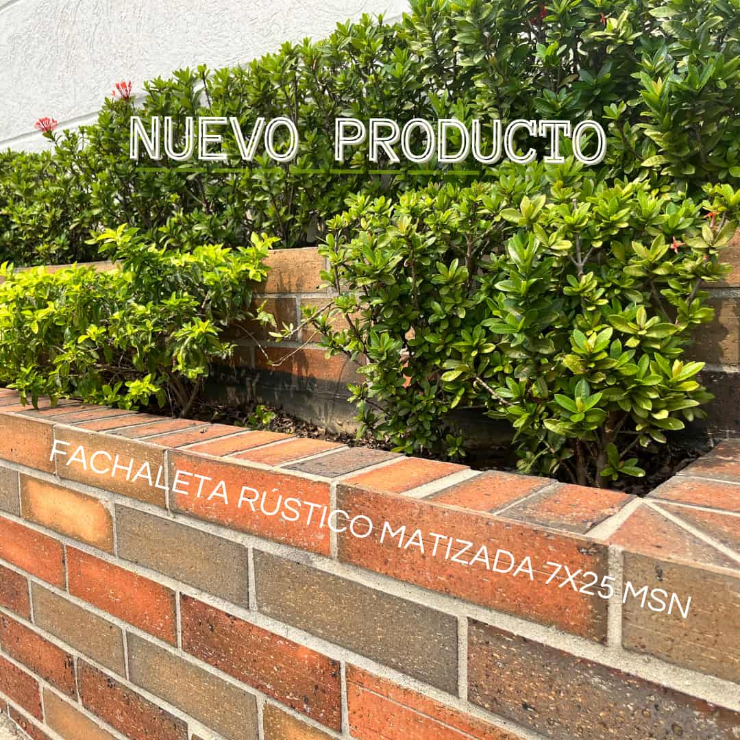 FACHALETA RÚSTICO MATIZADA 7X25 MSN NEW
